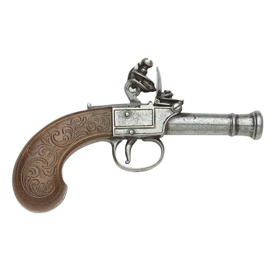 Denix Flintlock Pocket Pistol Replica 18th Century Main Image