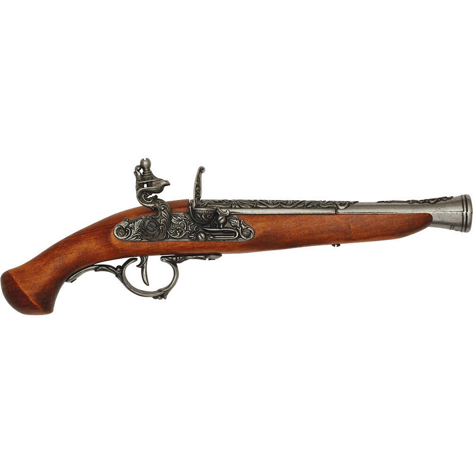 Early 18th Century German Replica Flintlock Pistol Main Image