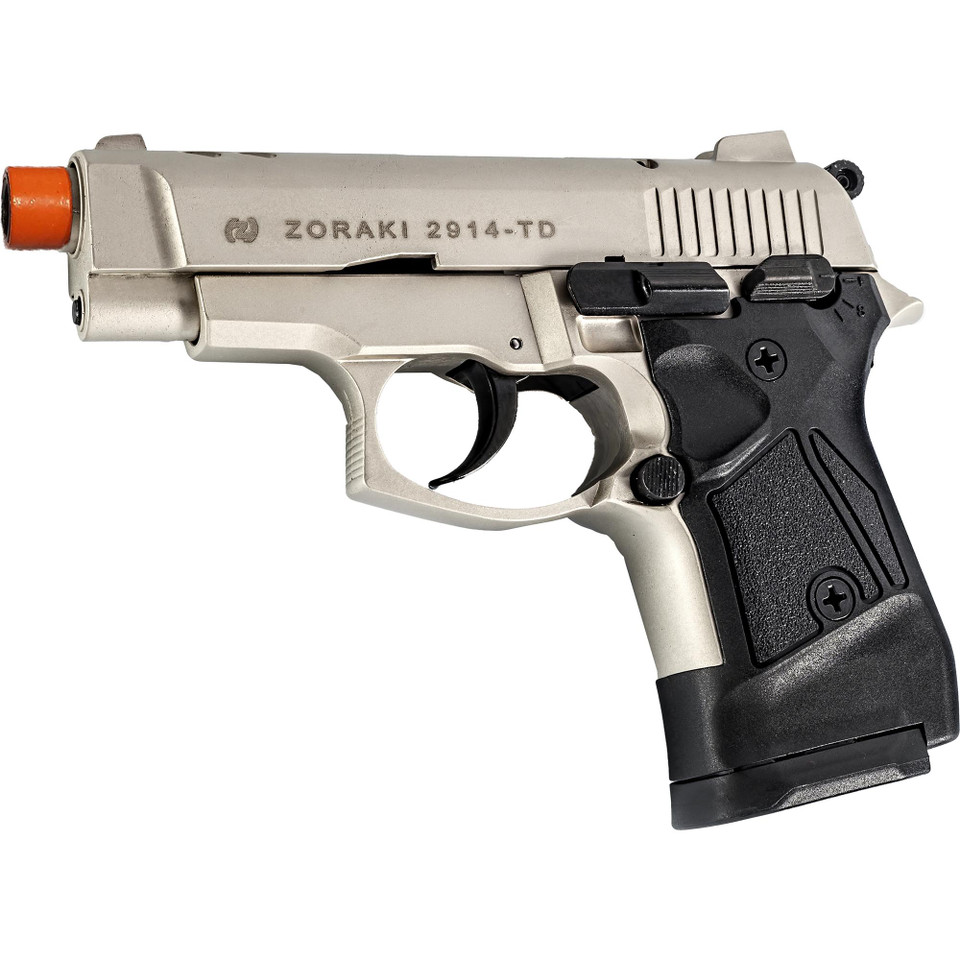 ZORAKI 2914 Semi  Auto Blank Pistol - Satin Main Image