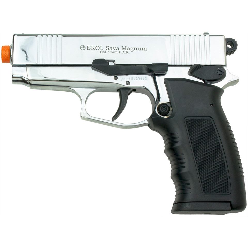 Sava Magnum 9mm Front Firing Blank Gun Semi Automatic Main Image