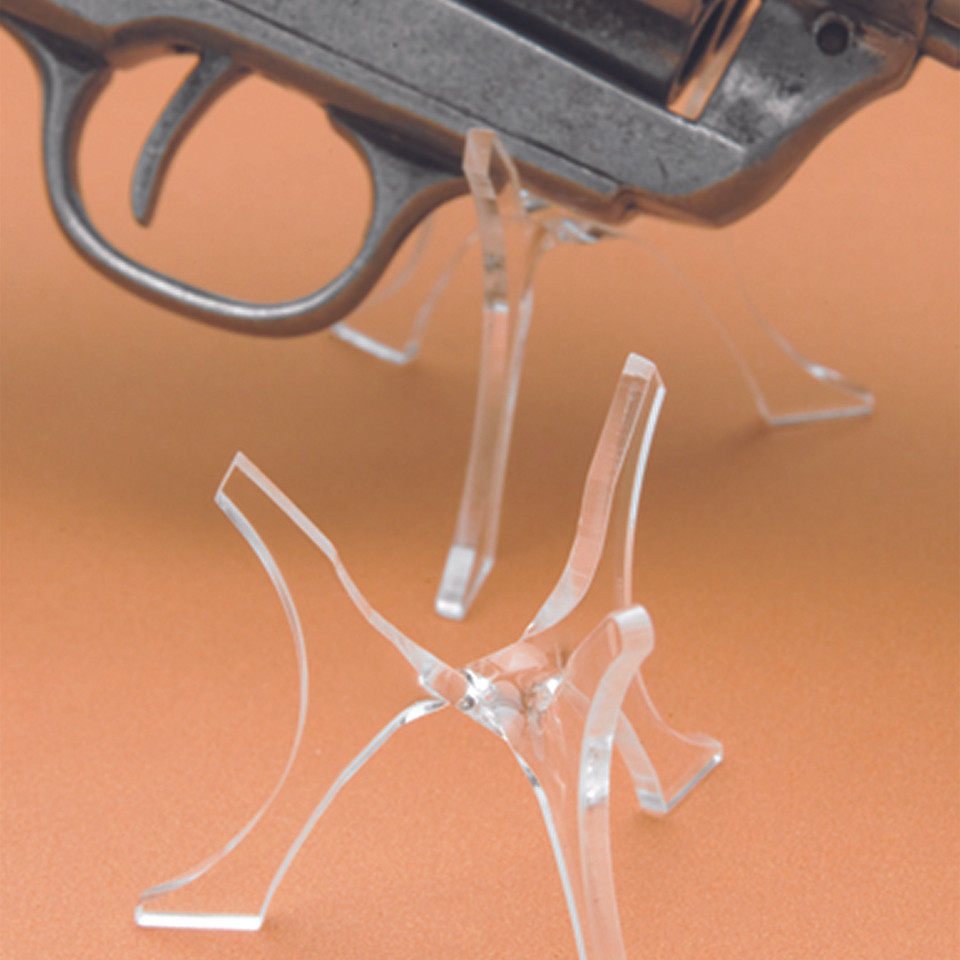Pistol, Sword or Rifle Stand - Acrylic Main Image