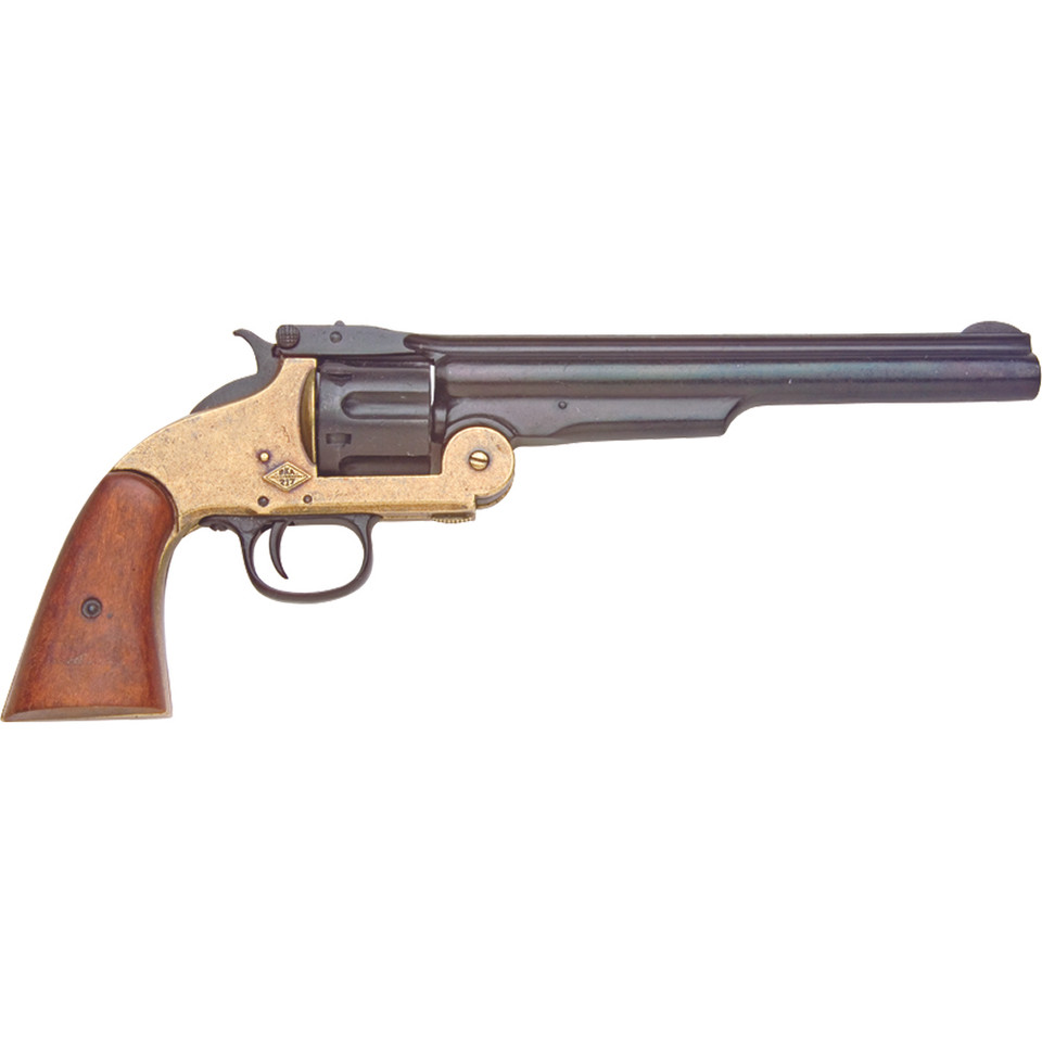 Denix M1869 Schofield Single Action Western Replica Revolver Main Image