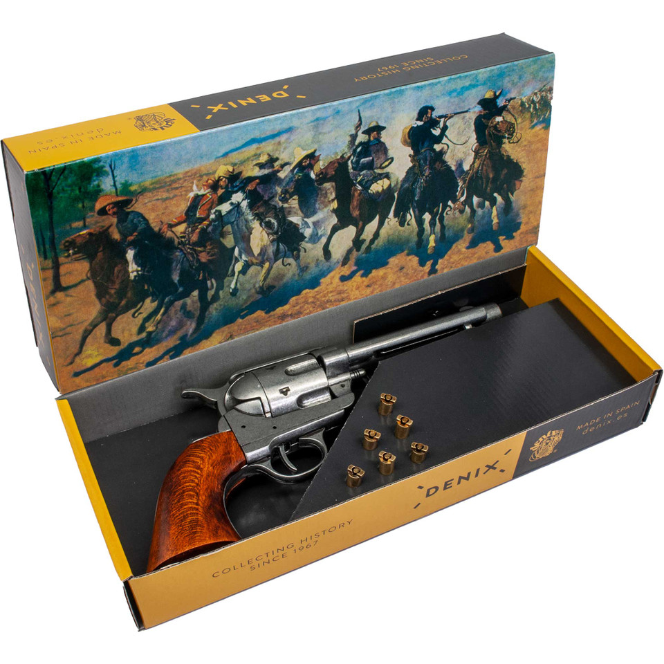 Old West Frontier Revolver Deluxe Boxed Main Image