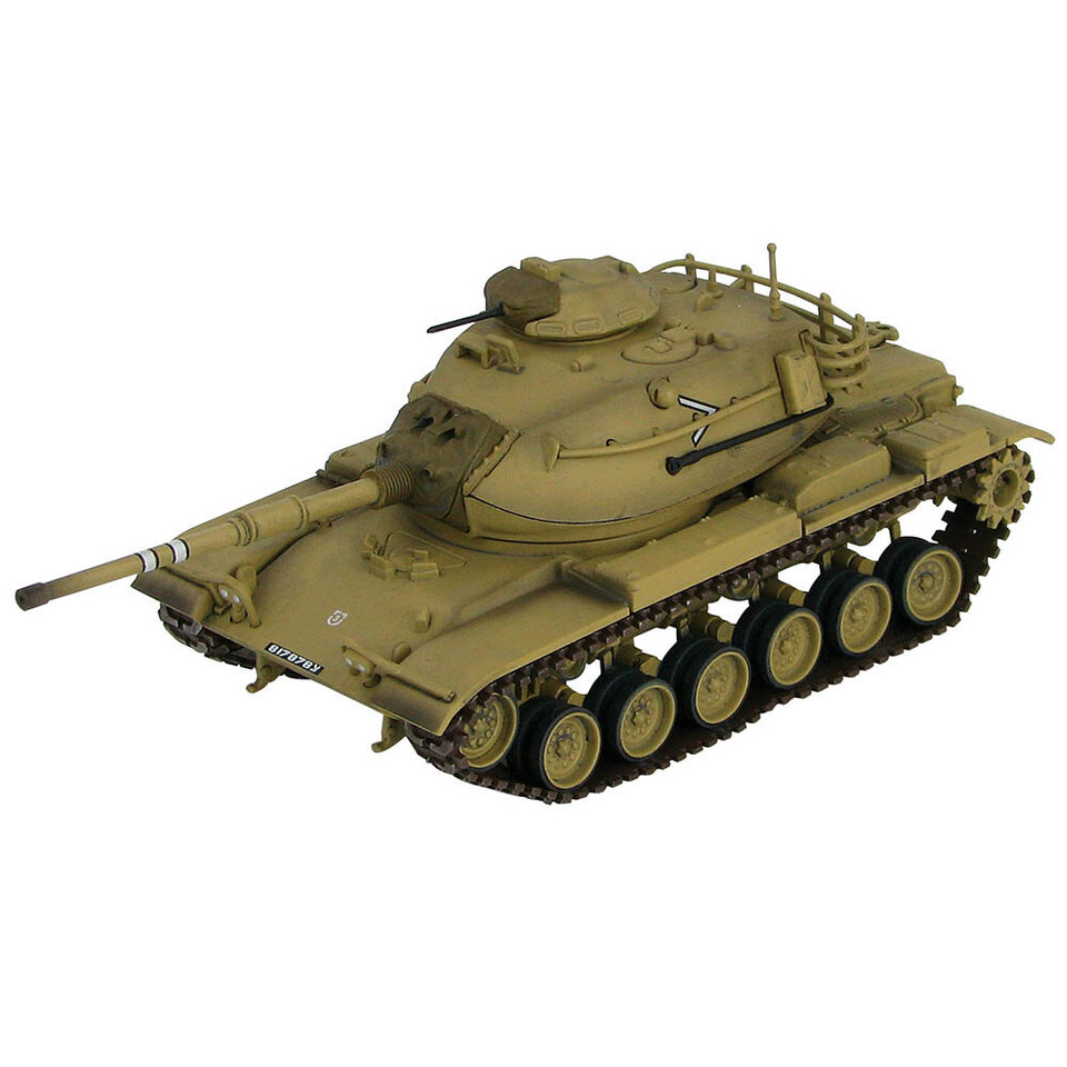 M60A1 Patton Tank 1/72 Die Cast Model IDF, Sinai, Oct 1973 Main Image