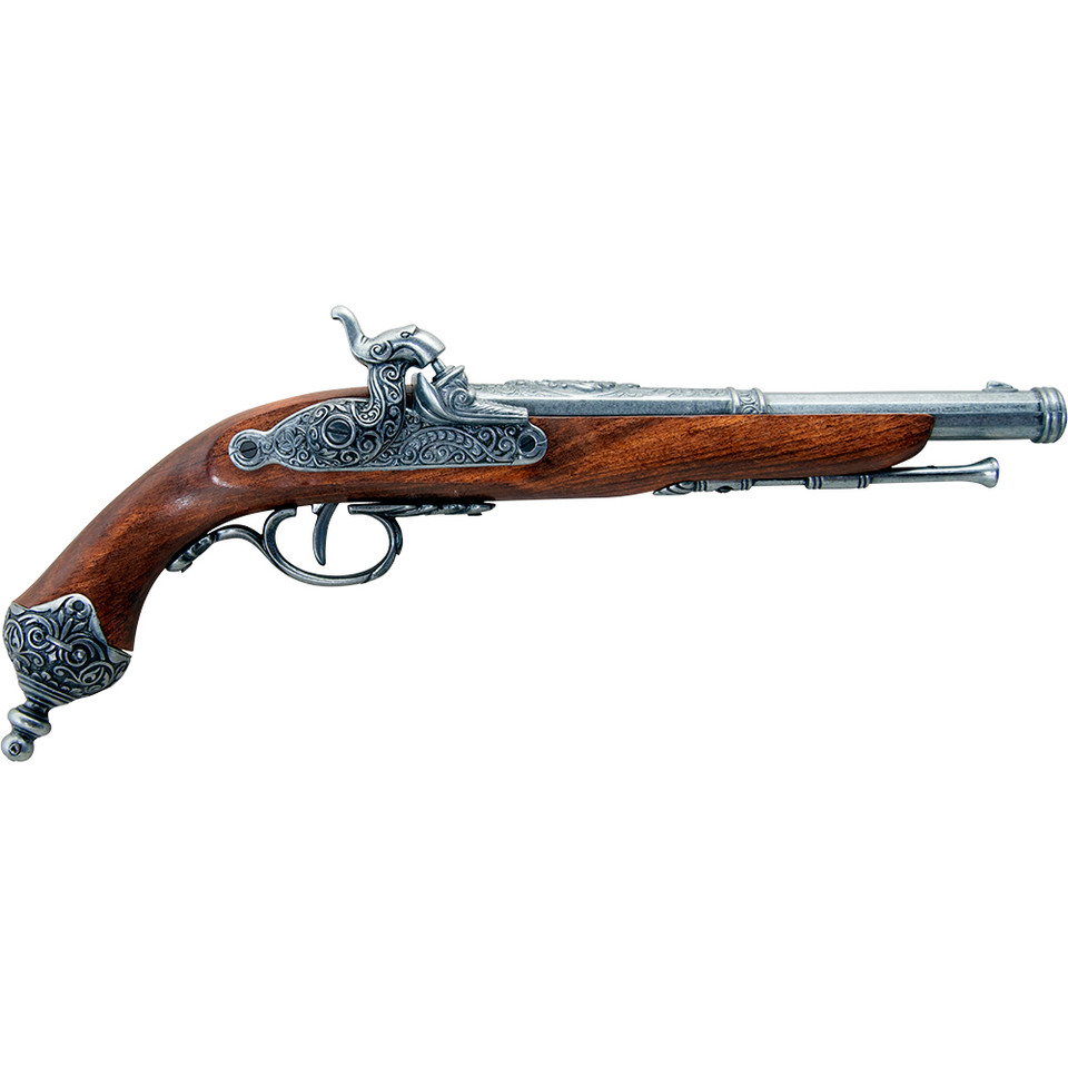 Colonial Italian 1825 Percussion Flintlock Cap-Firing Pistol Main Image
