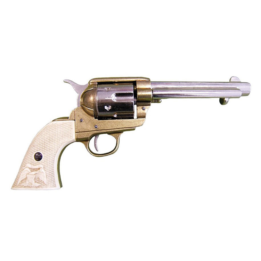 M1873 Dual-Tone Cap Gun - Gold with Ivory Grips Main Image