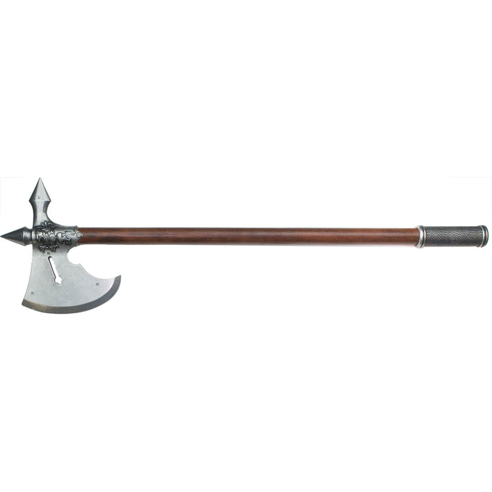 15th Century French Battle Axe - Gray Finish Main Image