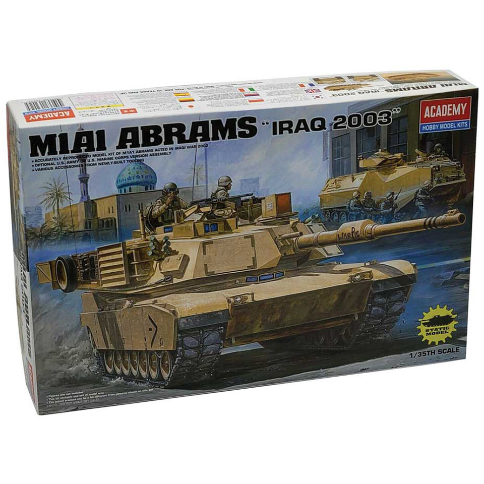 M1A1 Abrams 1/35 Kit Main Image