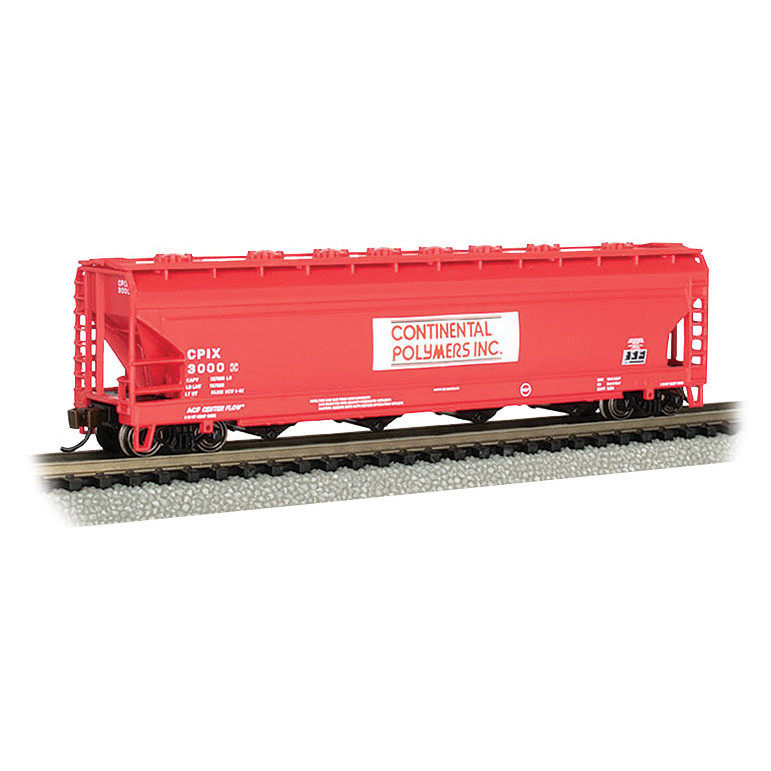 ACF 56' 4-Bay Center Flow Hopper - Continental Polymers Main Image
