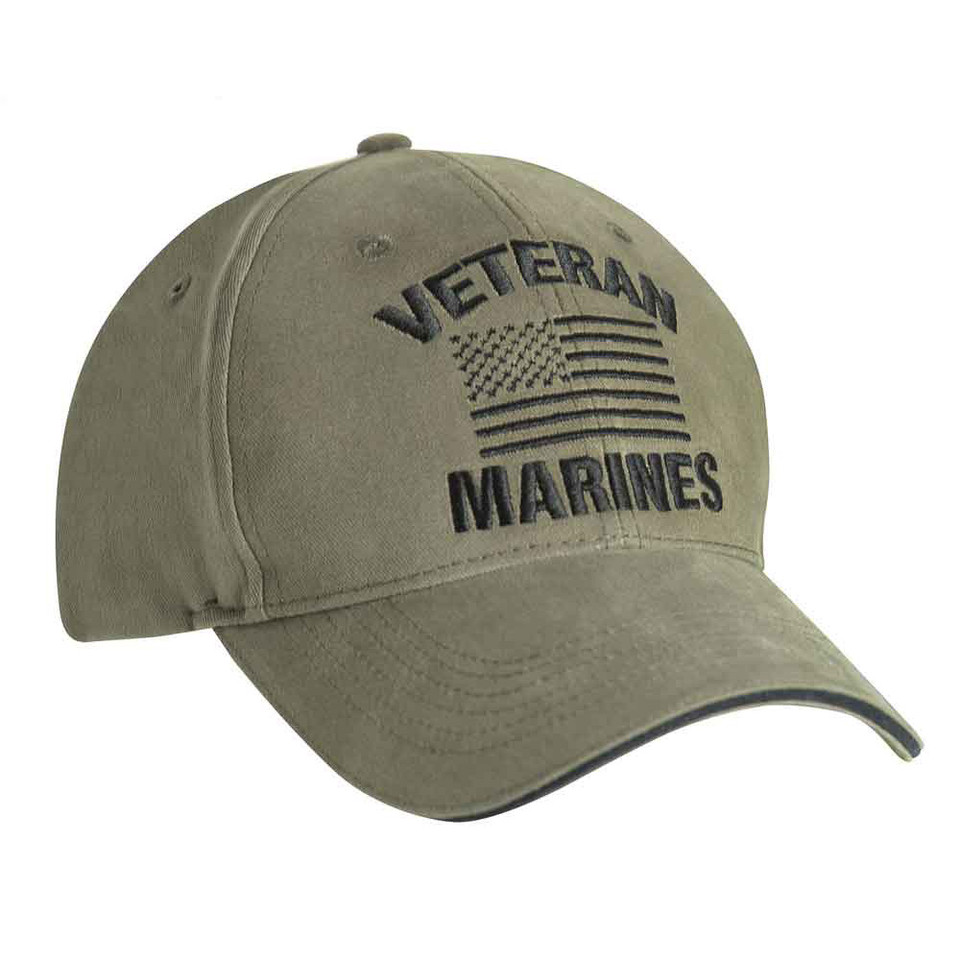 Low-Profile Marines Veteran Cap Main Image