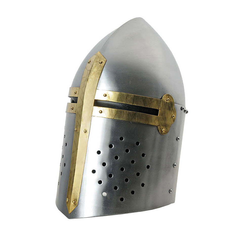 Silver Crusader Helmet Main Image