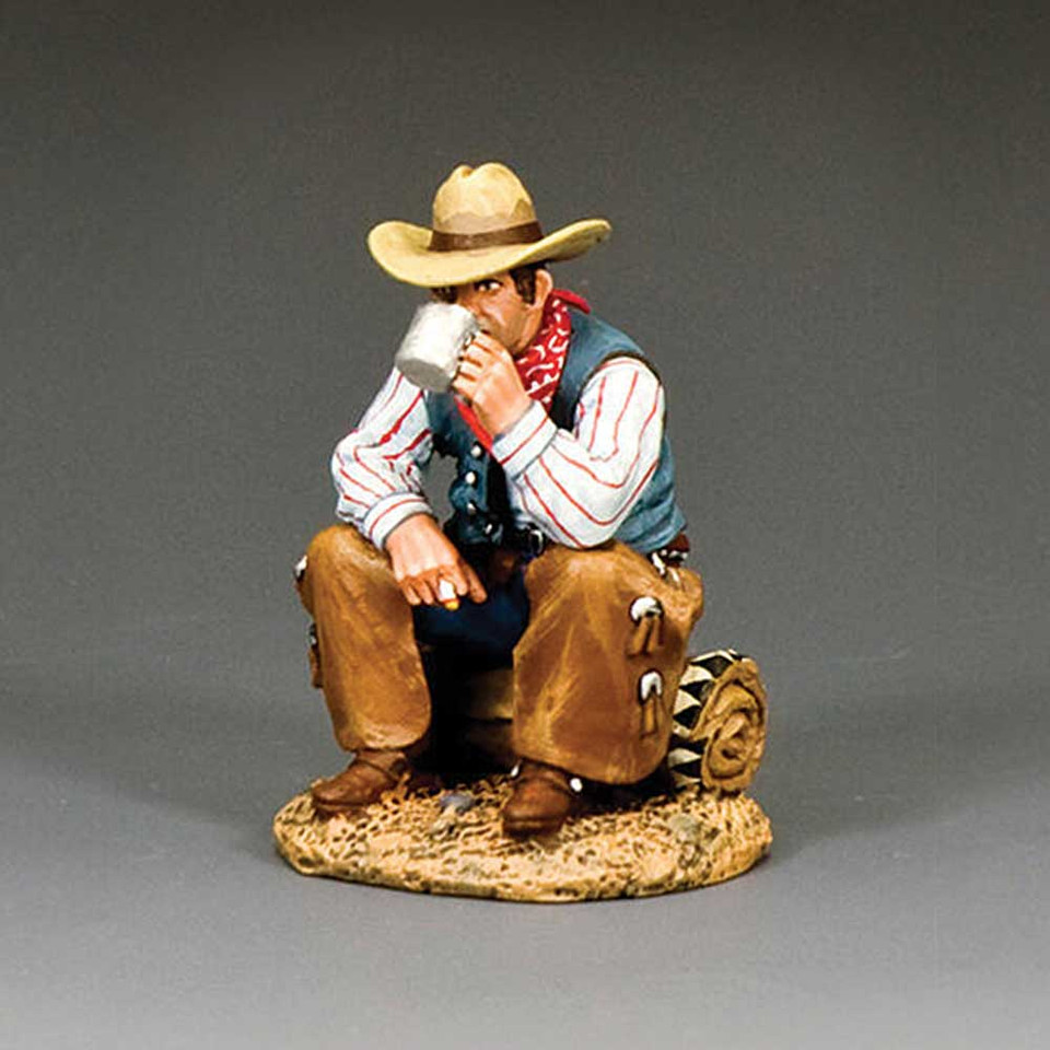 A Good Cup of Coffee Cowboy 1/30 Figure Main Image
