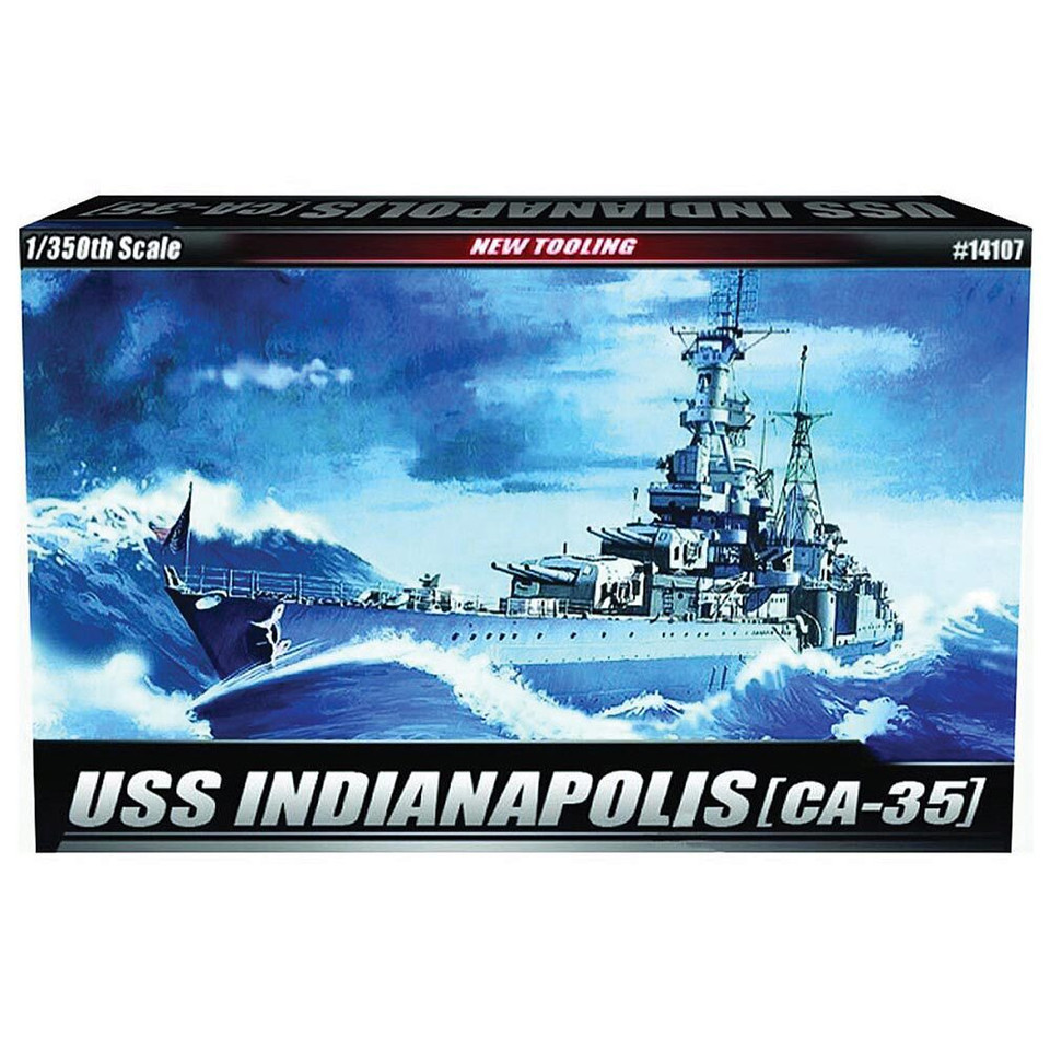 USS Indianapolis CA-35 1/350 Kit Main Image