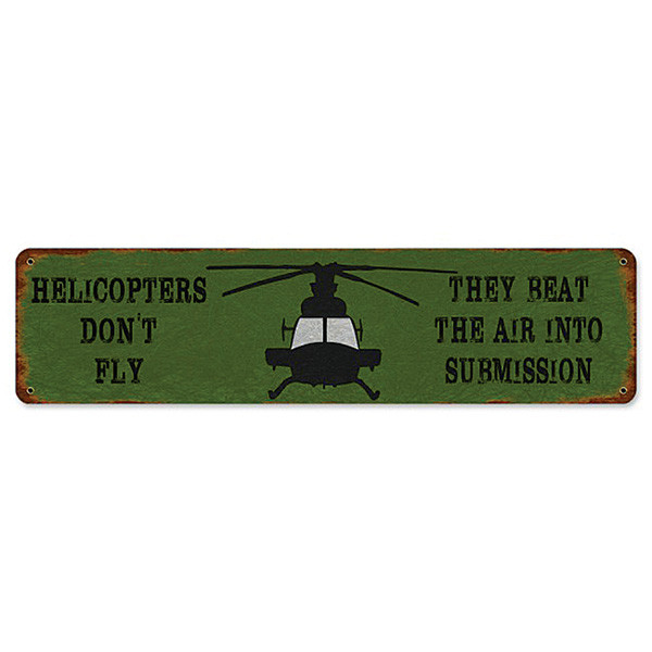Beat The Air Metal Sign Main Image