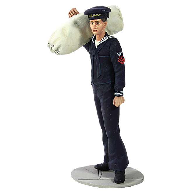 U.S. Navy Sailor in Blue Winter Service Dress No.1 Main Image
