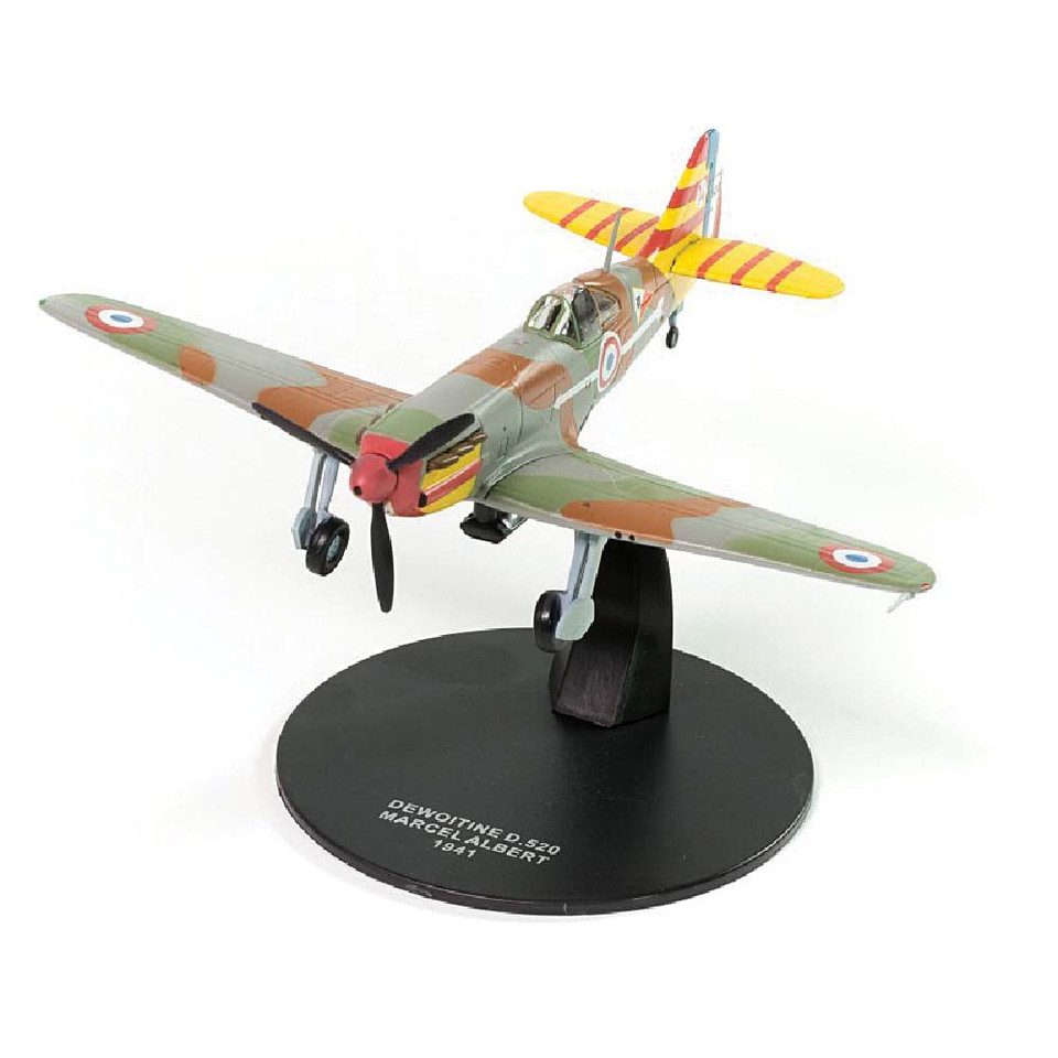 Dewoitine D.520 1/72 Die Cast Model Main Image