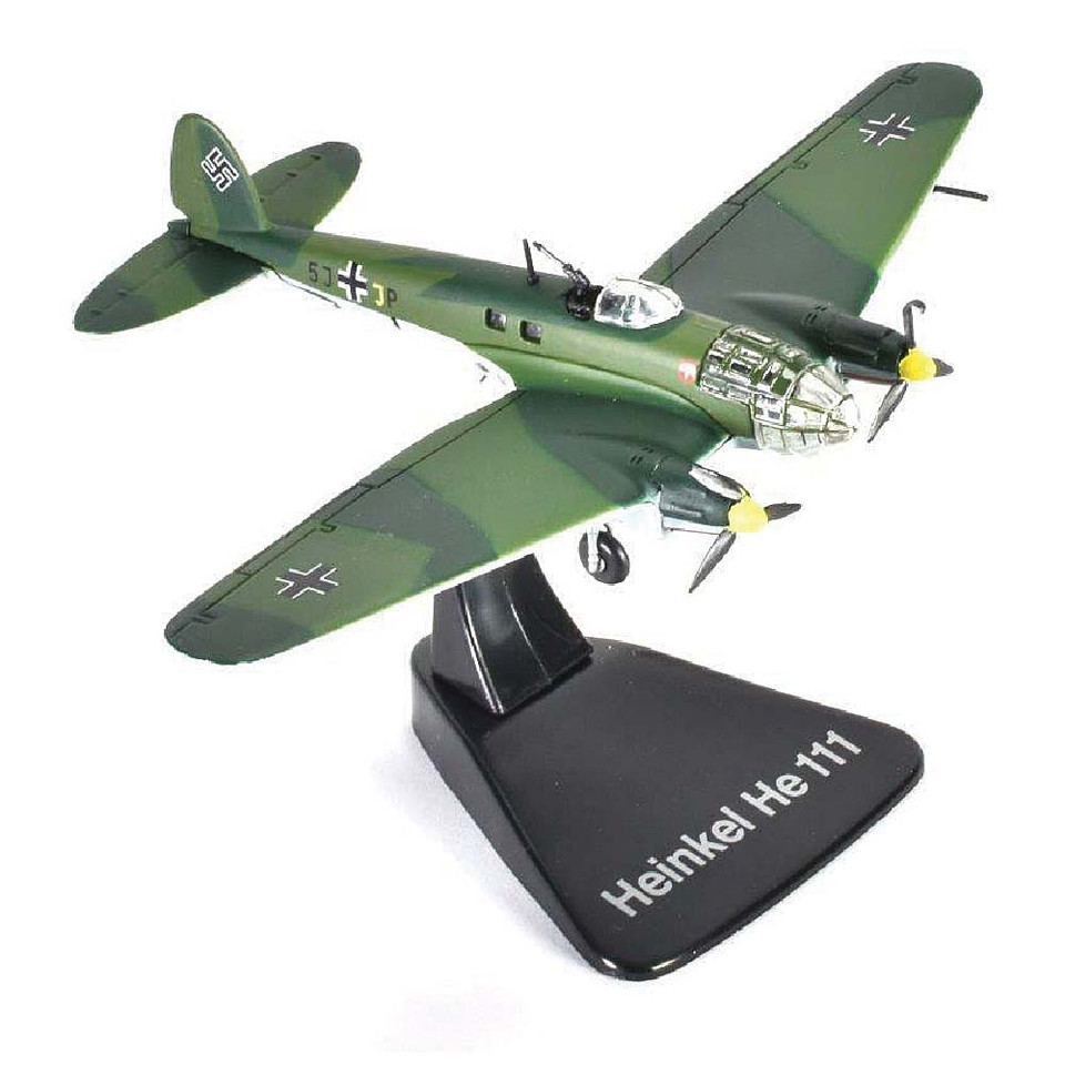 Heinkel He 111P-4 1/144 Die Cast Model Main Image