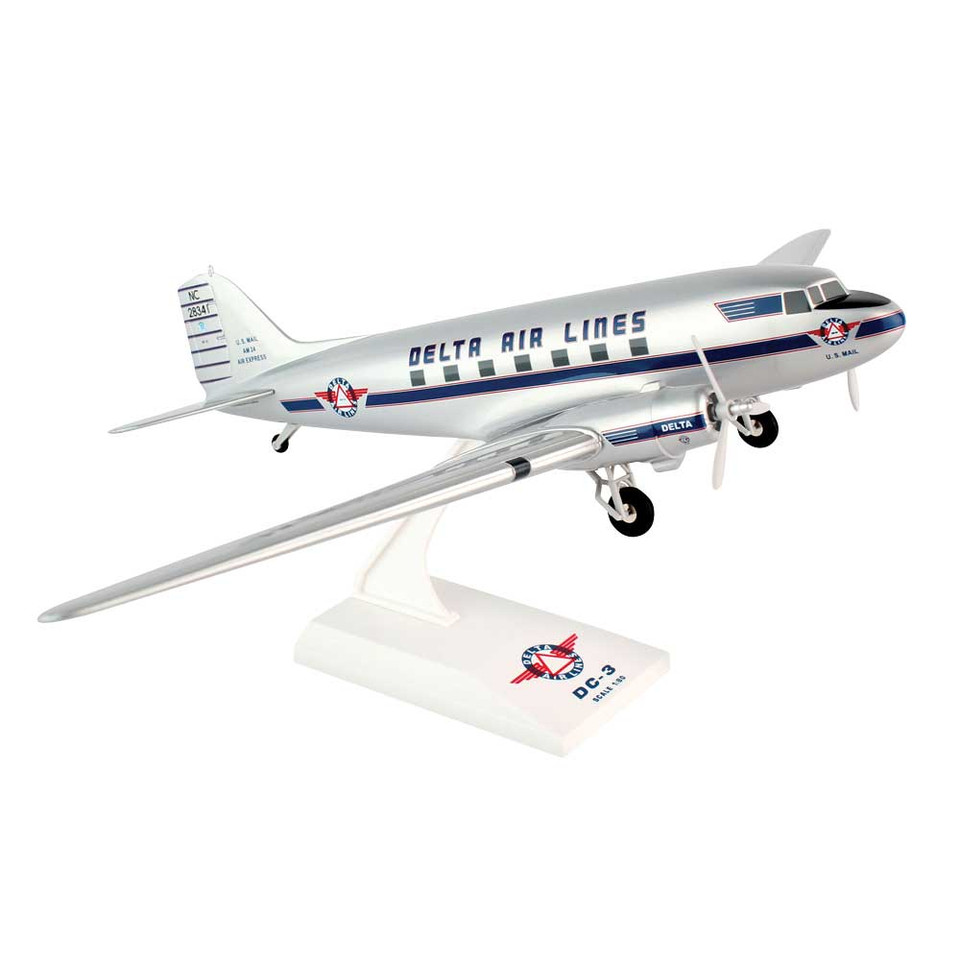 Douglas DC-3 1/80 Model  Delta Airlines Main Image