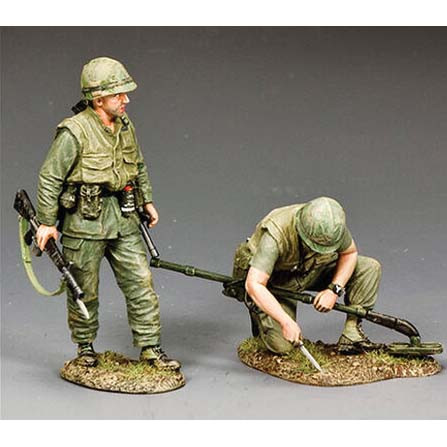 2-Piece U.S. Marine Road-Sweeper 1/30 Figure Set Main Image