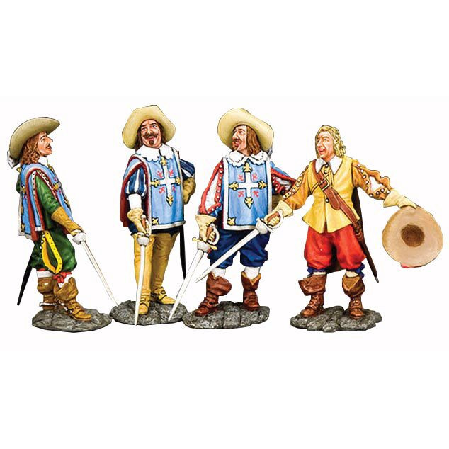 The Three Musketeers & d'Artagnan 1/30 Figure Main Image
