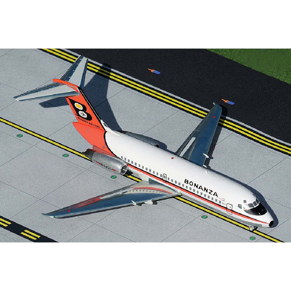 DC-9-11 1/200 Die Cast Model - Bonanza Airlines Main Image