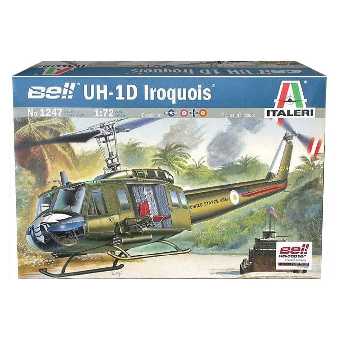 UH-1D Iroquois 1/72 Kit U.S. Army Main Image