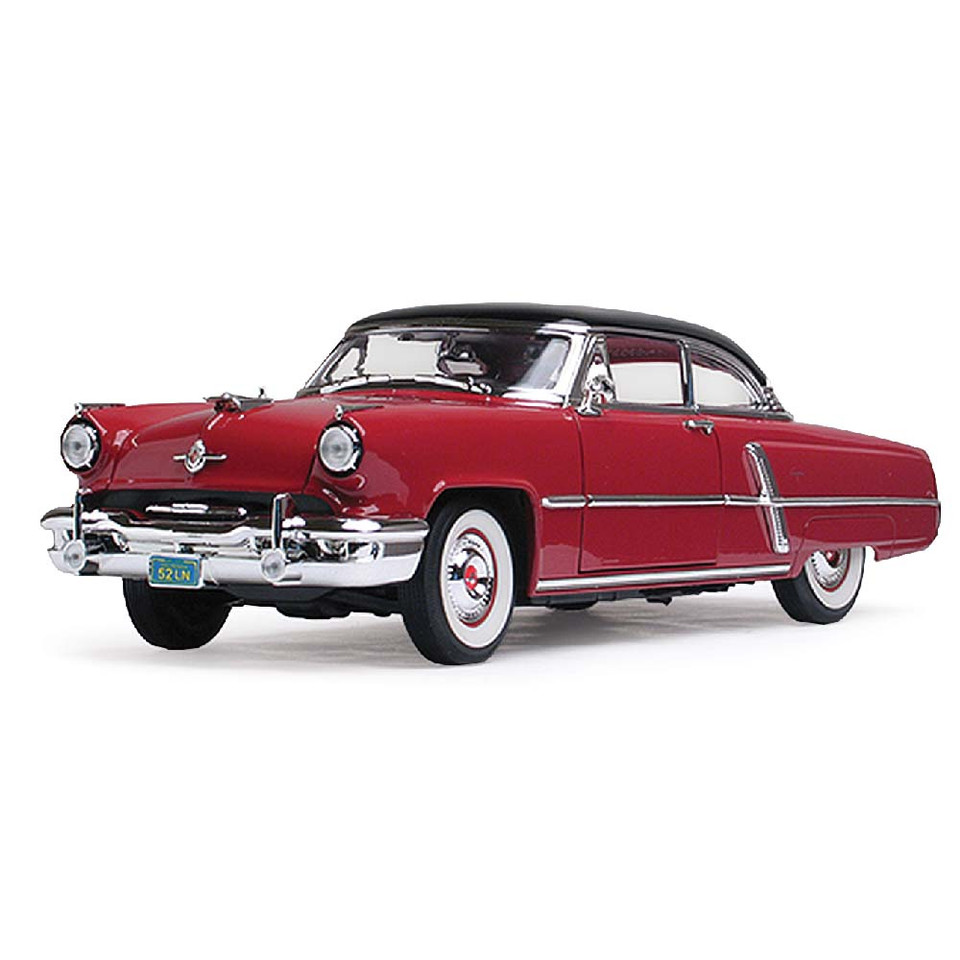 1952 LINCOLN CAPRI 1/18 DIE CAST MODEL- BURGUNDY Main Image