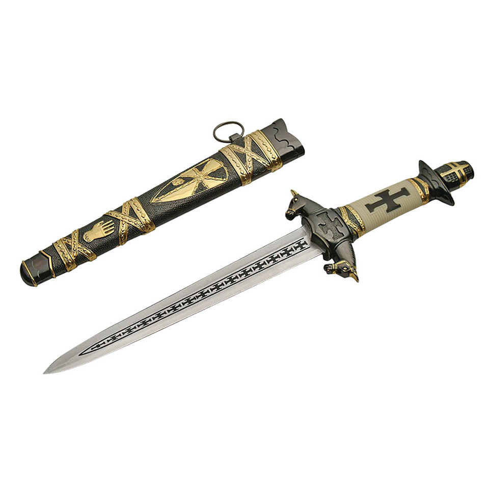 Templar Dagger with Scabbard Main Image