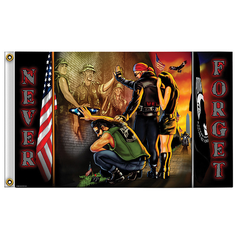 POW/MIA Vietnam Wall Flag Main Image