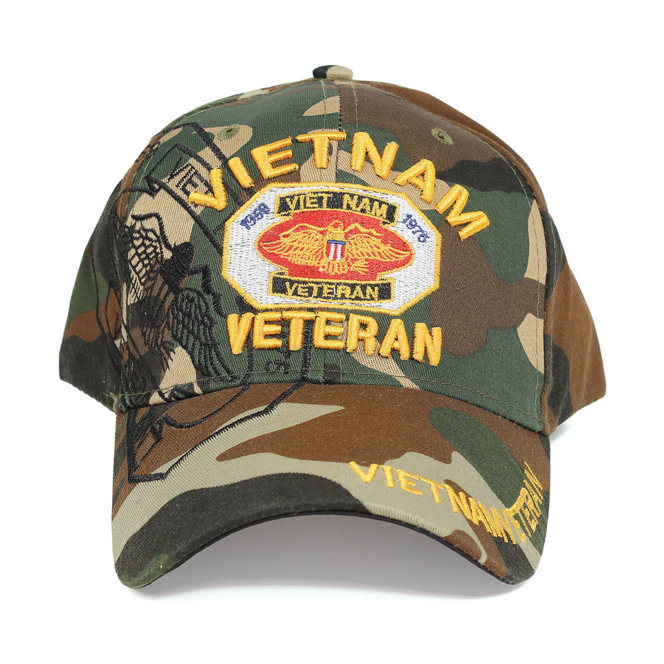 Vietnam Veteran Camo Shadow Cap Main Image