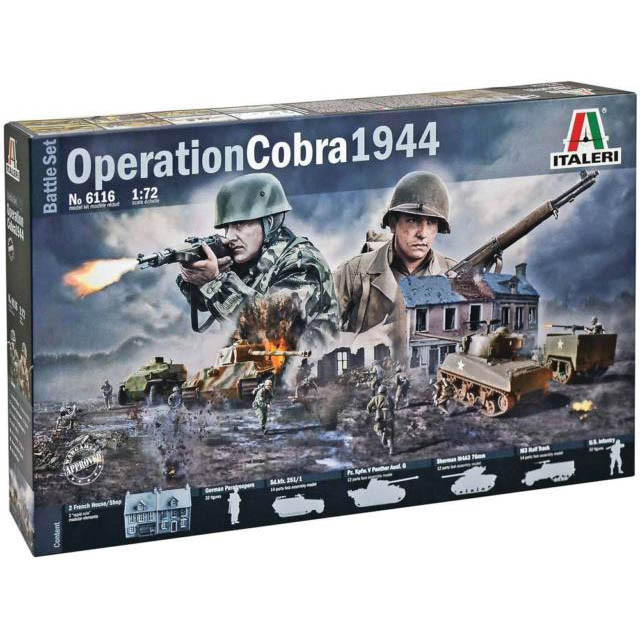 Operation Cobra Battle 1/72 Kit Set Main Image