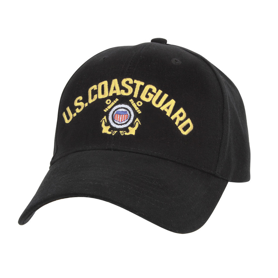 U.S. Coast Guard Deluxe Low Profile Insignia Cap Main Image