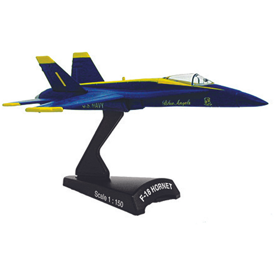 F/A-18C Hornet 1/150 Die Cast Model - Blue Angels Main Image