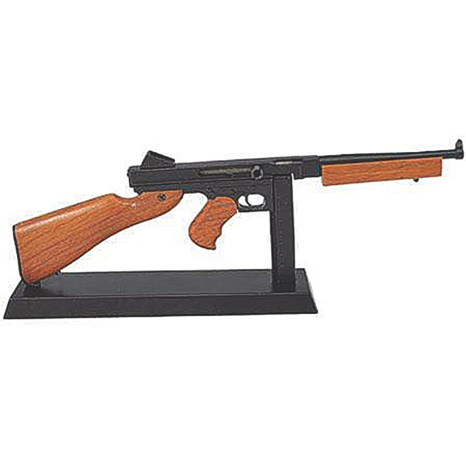 Miniature Thompson Machine Gun Model Main Image