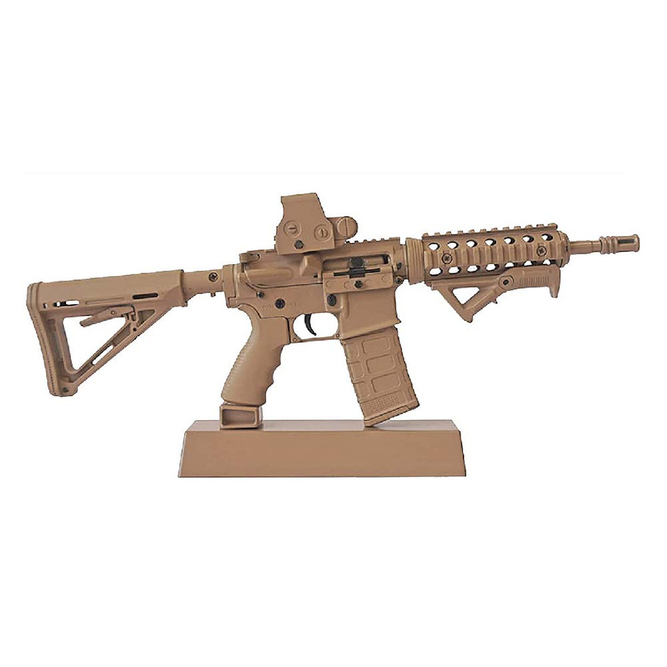 Miniature AR-15 Model - Coyote Main Image