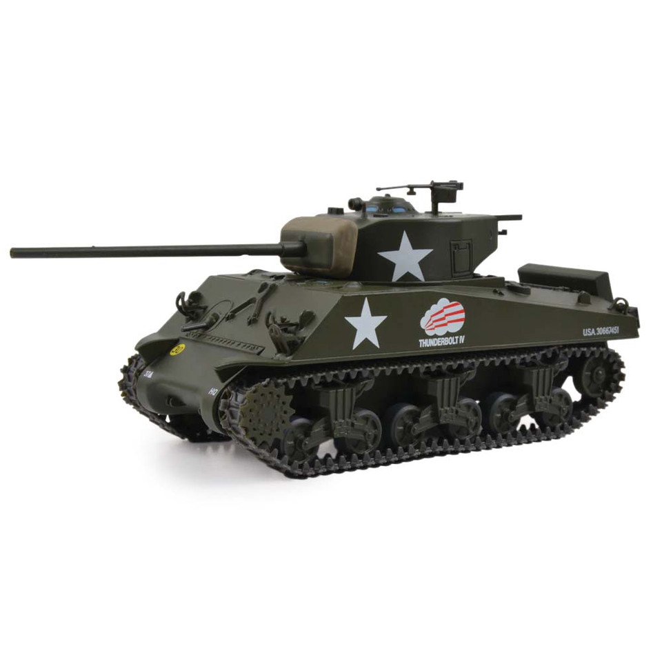 US M4A3 Sherman 1/43 Die Cast Model Thunderbolt IV, 37th Tank Battalion, 4th Armored Division, B Main Image