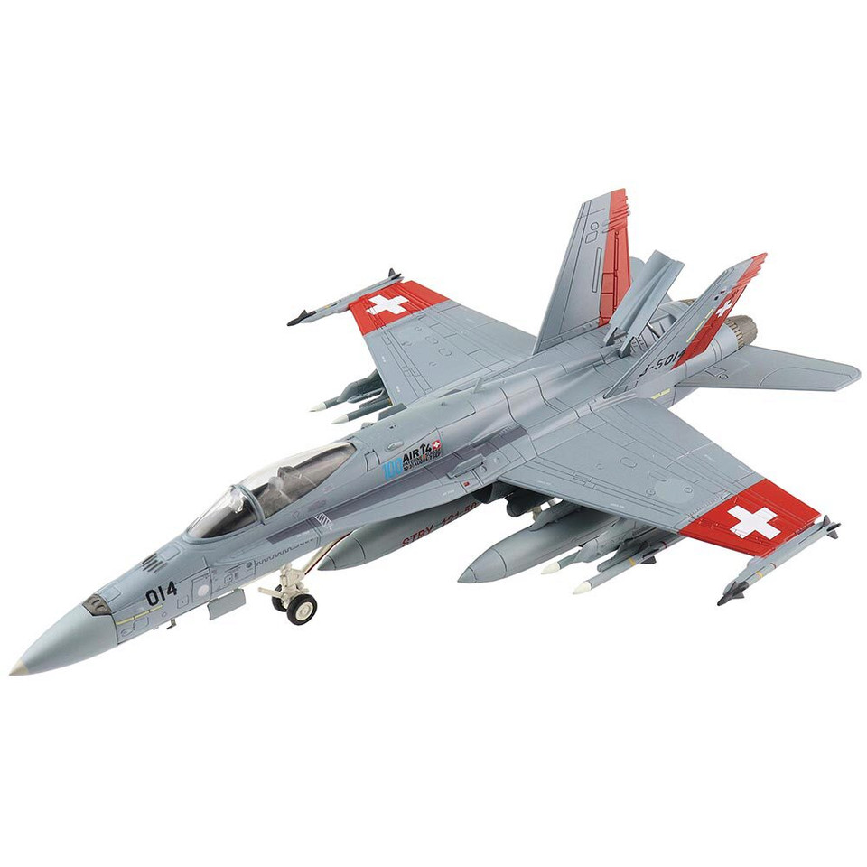 F/A-18C Hornet 1/72 Die Cast Model - HA3572 Swiss Air Force, 2014 Main Image
