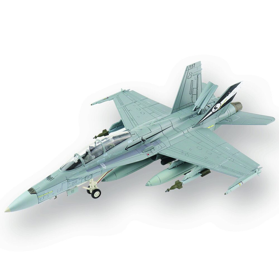 F/A-18B Hornet 1/72 Die Cast Model - HA3570 75 Sqn.,  RAAF, Dec 2021 "Final Flight" Main Image
