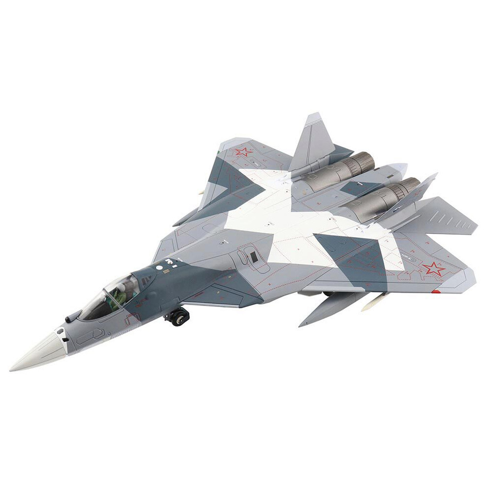Su-57 Felon 1/72 Die Cast Model - HA6803 Blue 054, Russian Air Force, Jan 2013 Main Image