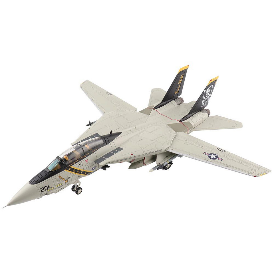 F-14A Tomcat 1/72 Die Cast Model - HA5241 AJ 201, VF-84 "Jolly Rogers", Operation Desert Storm, August Main Image
