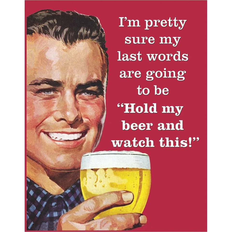 My Last Words Metal Sign Main Image
