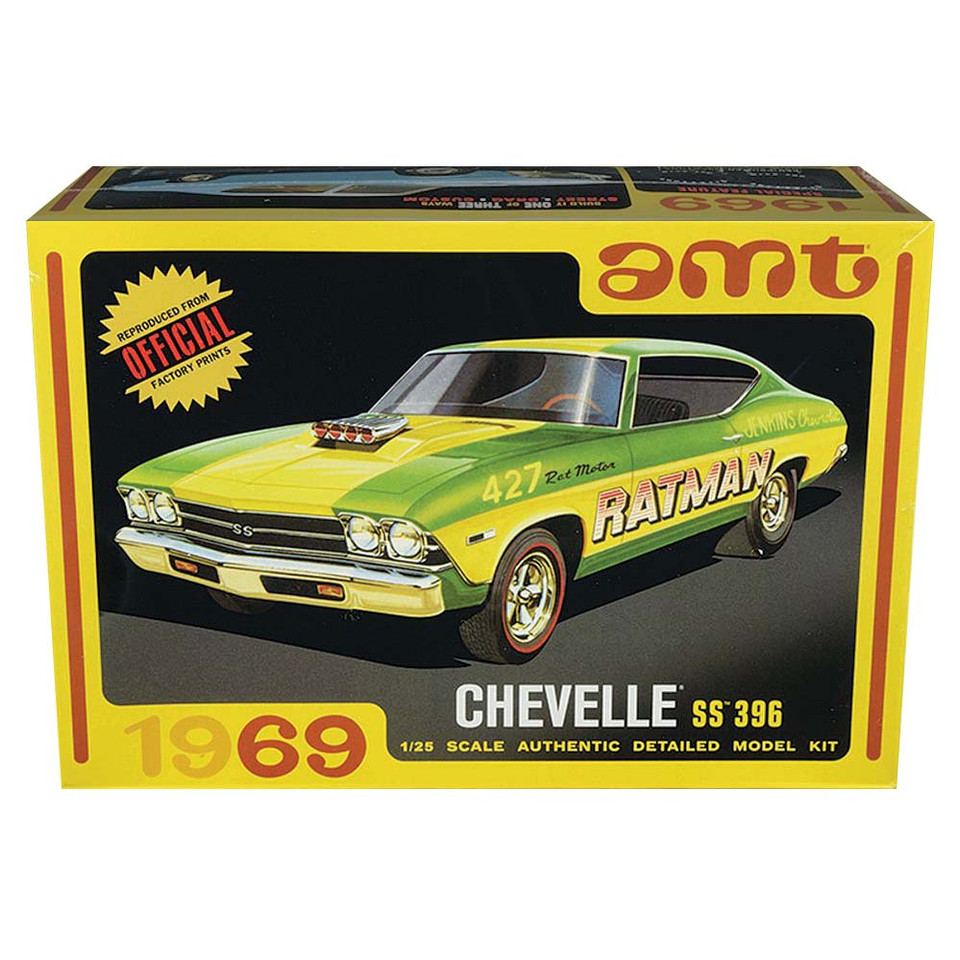 1969 Chevy Chevelle Hardtop 1/25 Kit Main Image