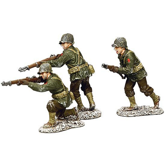 3-Piece Winter Rifle Section 1/30 Figure Set Main Image