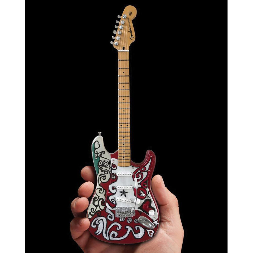 Jimi Hendrix Mini Fender Strat Saville Mini Guitar Replica Main Image
