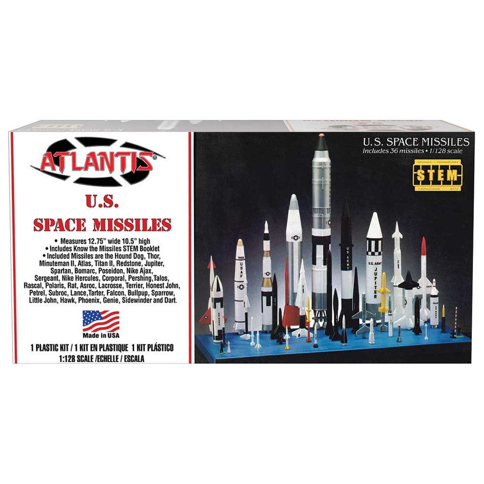 U.S. Space Missile 1/128 Kit Display Set Main Image
