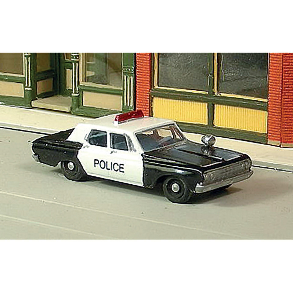 1964 Plymouth Savoy Police Car 1/87 Kit Main Image