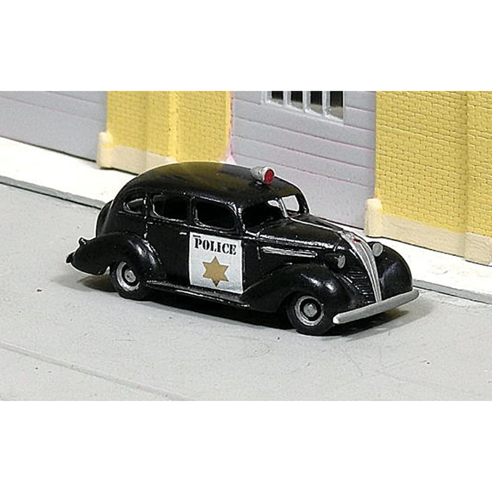 1937 Hudson Police Car 1/87 Kit Main Image