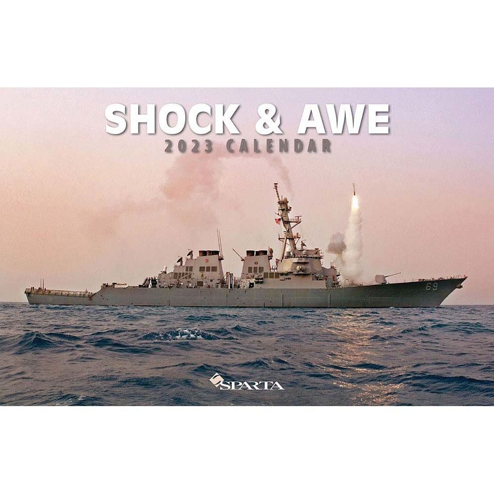 Shock and Awe 2023 Wall Calendar Main Image
