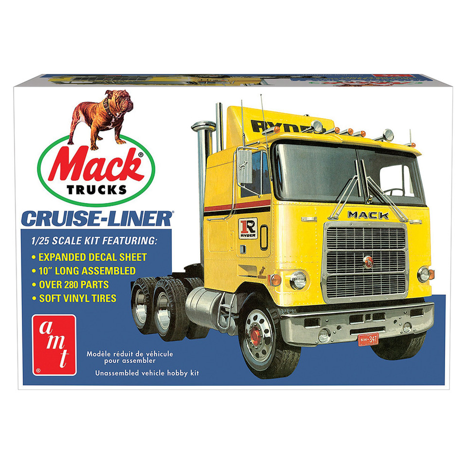 Mack Cruise-Liner Semi Tractor 1/25 Kit Main Image