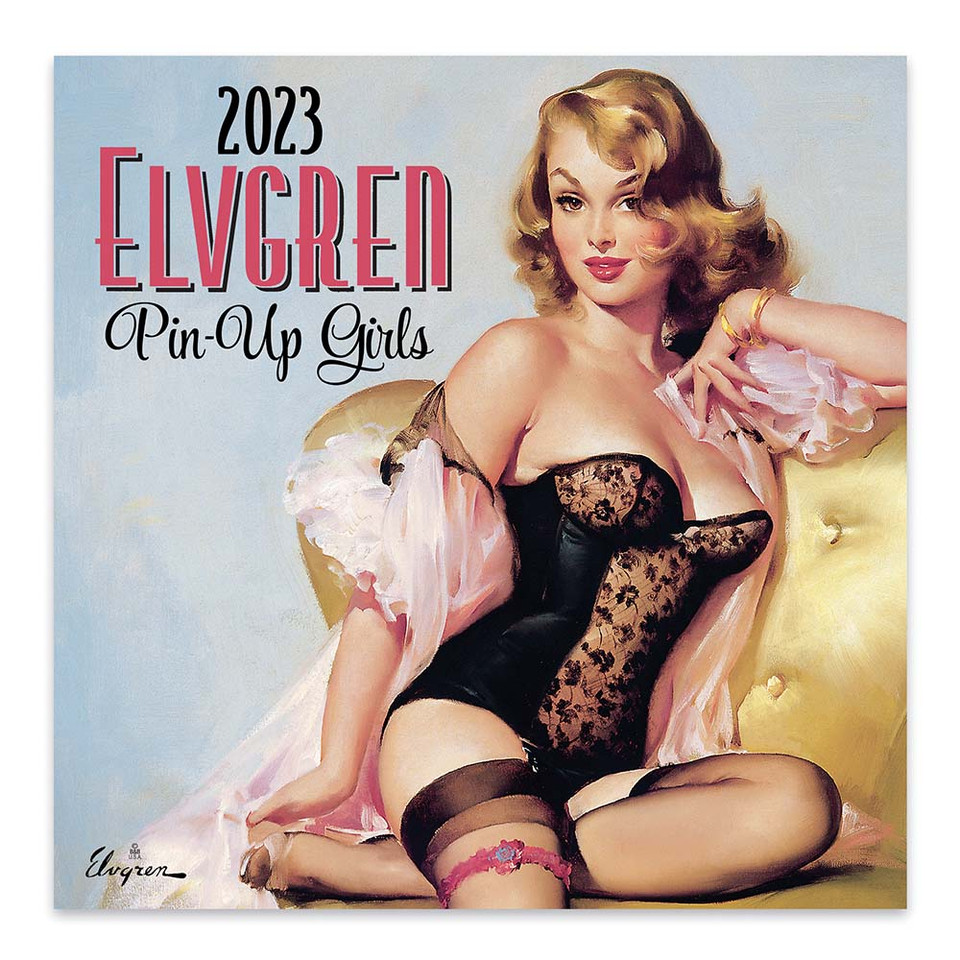 ELVGREN PIN-UP GIRLS 2023 CALENDAR Main Image